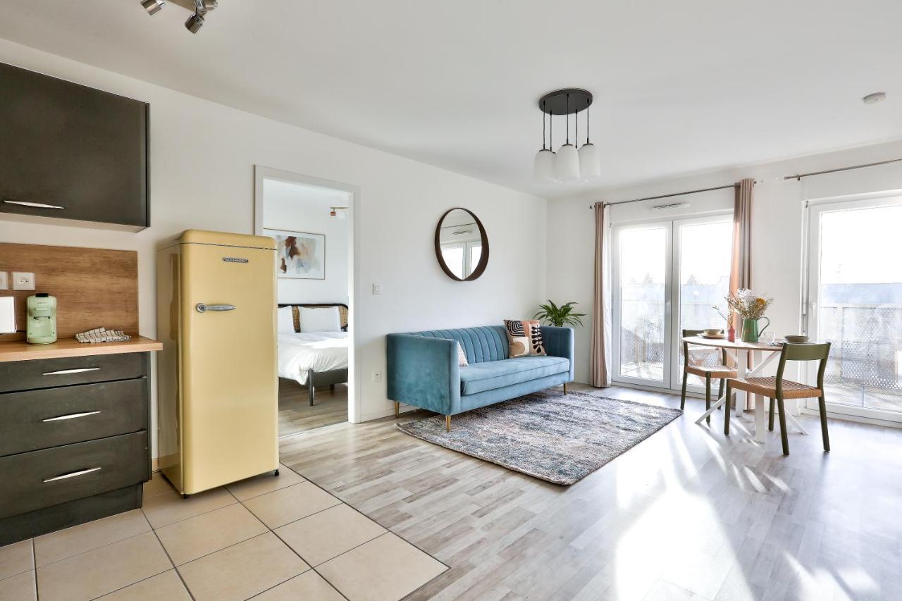 Charmant Appartement Neudorf Ouest Strasbourg Exterior foto